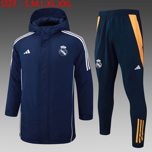 Abrigo Real Madrid Conjunto Completo 2024-25 Azul 2